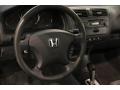 2005 Honda Civic Gray Interior Steering Wheel Photo