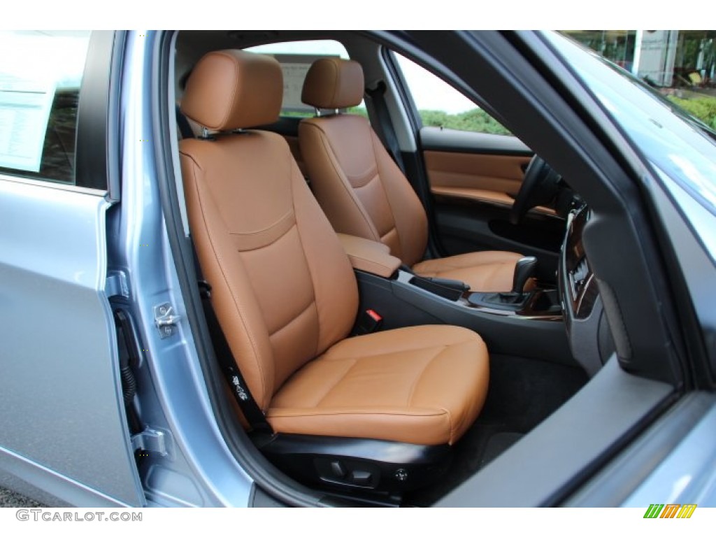 2011 3 Series 328i xDrive Sedan - Blue Water Metallic / Saddle Brown Dakota Leather photo #28