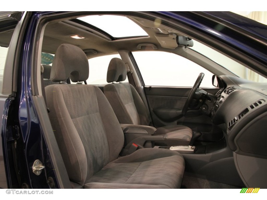 2005 Honda Civic LX Sedan Front Seat Photo #86247167