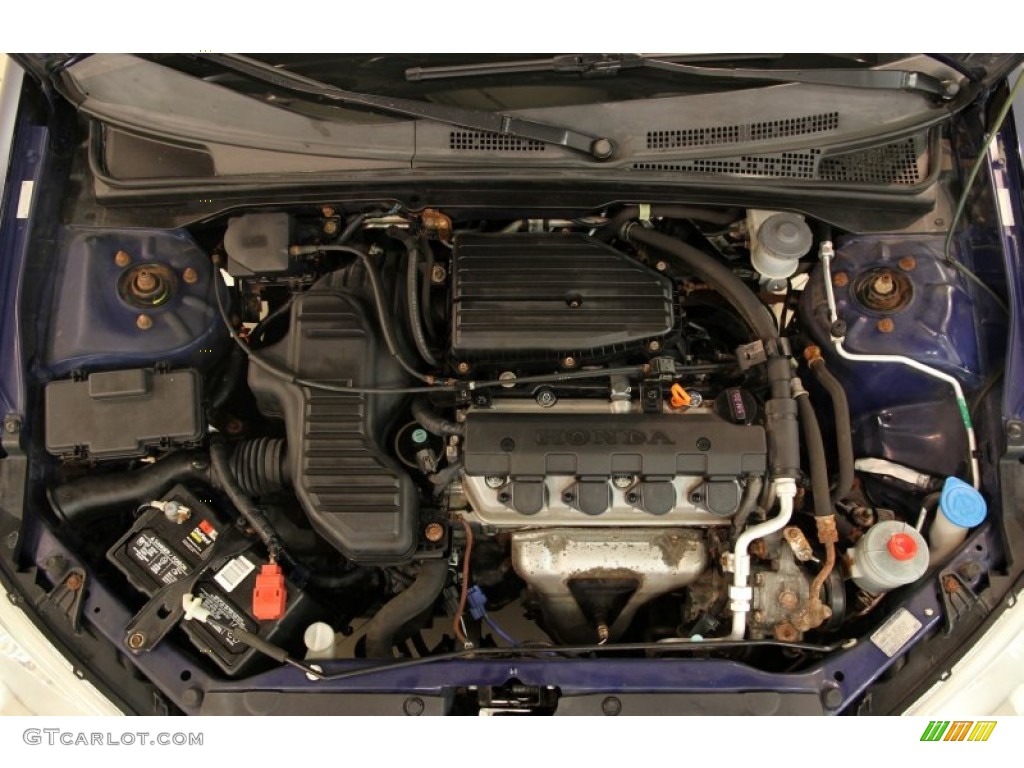 2005 Honda Civic LX Sedan Engine Photos