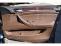 2011 BMW X5 Tobacco Nevada Leather Interior Door Panel Photo