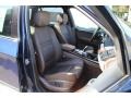 Tobacco Nevada Leather Front Seat Photo for 2011 BMW X5 #86247704