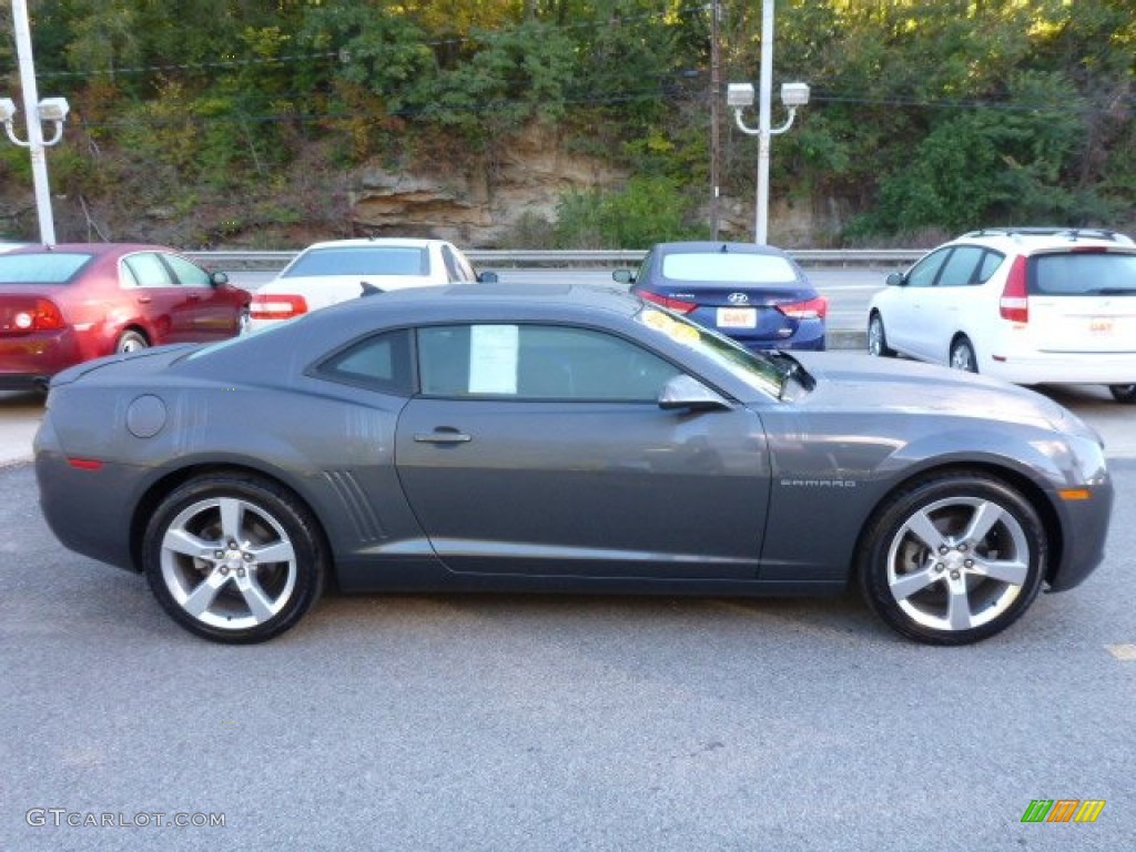 2010 Camaro LT/RS Coupe - Cyber Gray Metallic / Black photo #2