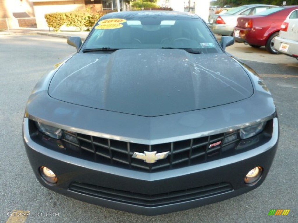 2010 Camaro LT/RS Coupe - Cyber Gray Metallic / Black photo #8