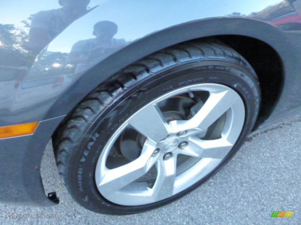 2010 Camaro LT/RS Coupe - Cyber Gray Metallic / Black photo #9