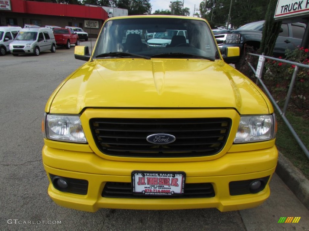 2006 Ranger STX SuperCab - Screaming Yellow / Ebony Black photo #12