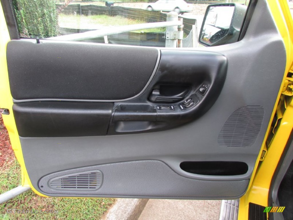 2006 Ranger STX SuperCab - Screaming Yellow / Ebony Black photo #13
