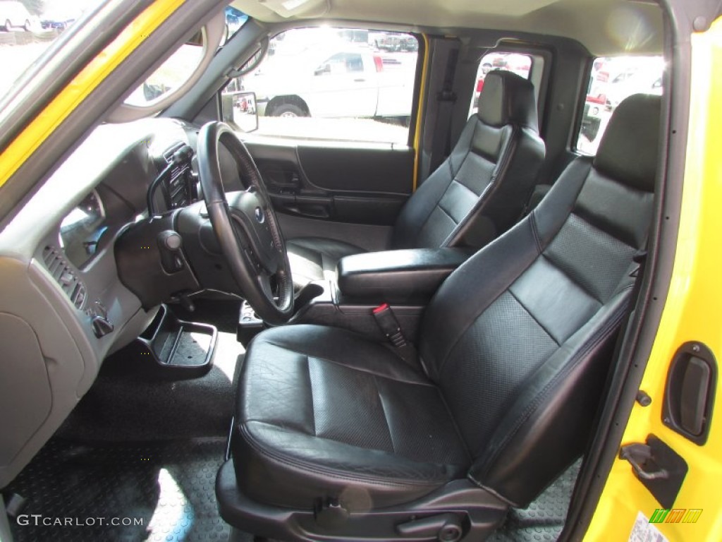 2006 Ranger STX SuperCab - Screaming Yellow / Ebony Black photo #17