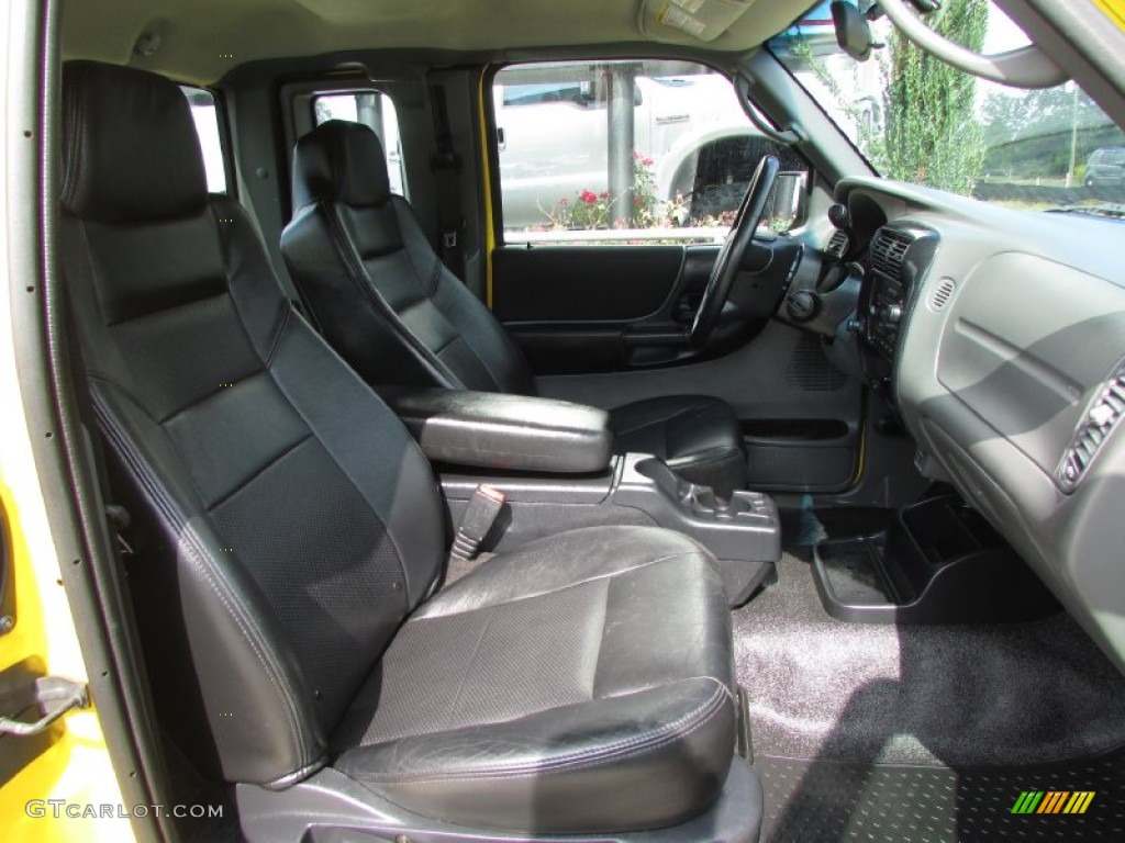 2006 Ranger STX SuperCab - Screaming Yellow / Ebony Black photo #39