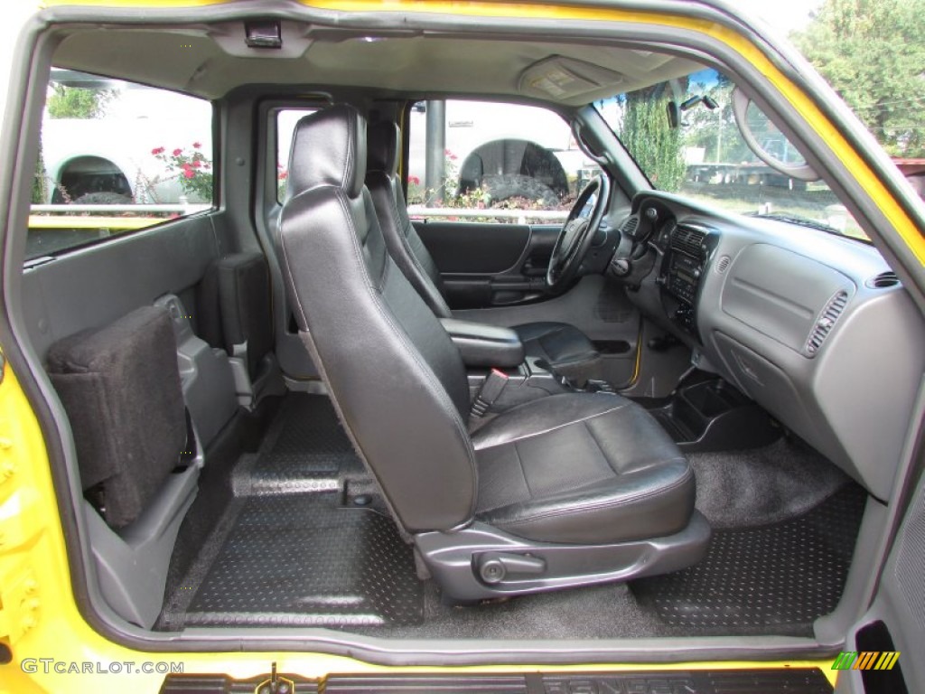 2006 Ranger STX SuperCab - Screaming Yellow / Ebony Black photo #40