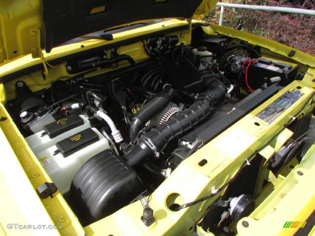 2006 Ranger STX SuperCab - Screaming Yellow / Ebony Black photo #53