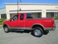 2003 Bright Red Ford F150 XLT SuperCab 4x4  photo #4