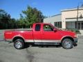 2003 Bright Red Ford F150 XLT SuperCab 4x4  photo #10
