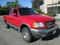 2003 Bright Red Ford F150 XLT SuperCab 4x4  photo #12