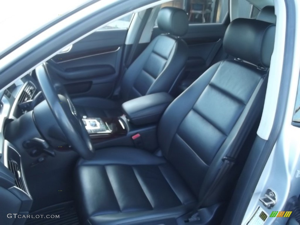 Black Interior 2008 Audi A6 3.2 quattro Sedan Photo #86251583