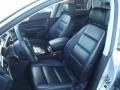 2008 Audi A6 Black Interior Front Seat Photo