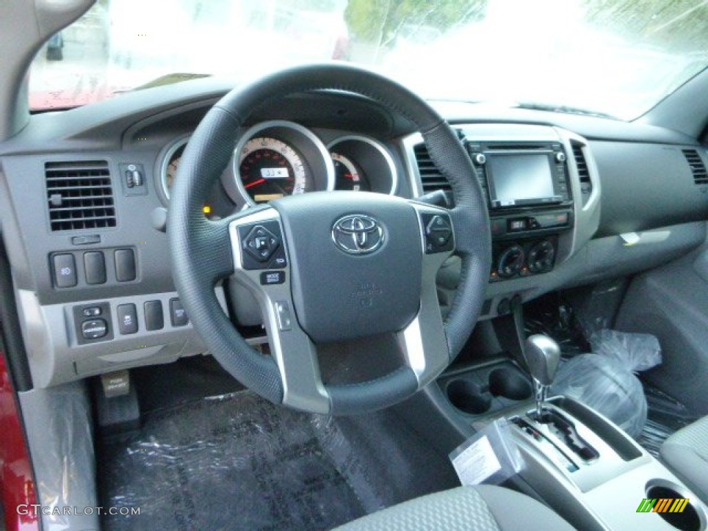 Graphite Interior 2014 Toyota Tacoma V6 SR5 Access Cab 4x4 Photo #86251793