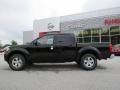 2013 Super Black Nissan Frontier SV V6 Crew Cab  photo #2