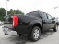 2013 Super Black Nissan Frontier SV V6 Crew Cab  photo #5