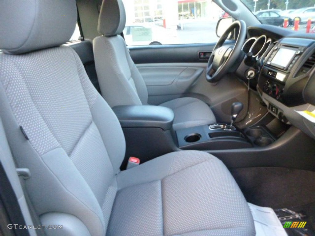 Graphite Interior 2014 Toyota Tacoma Regular Cab 4x4 Photo #86252075