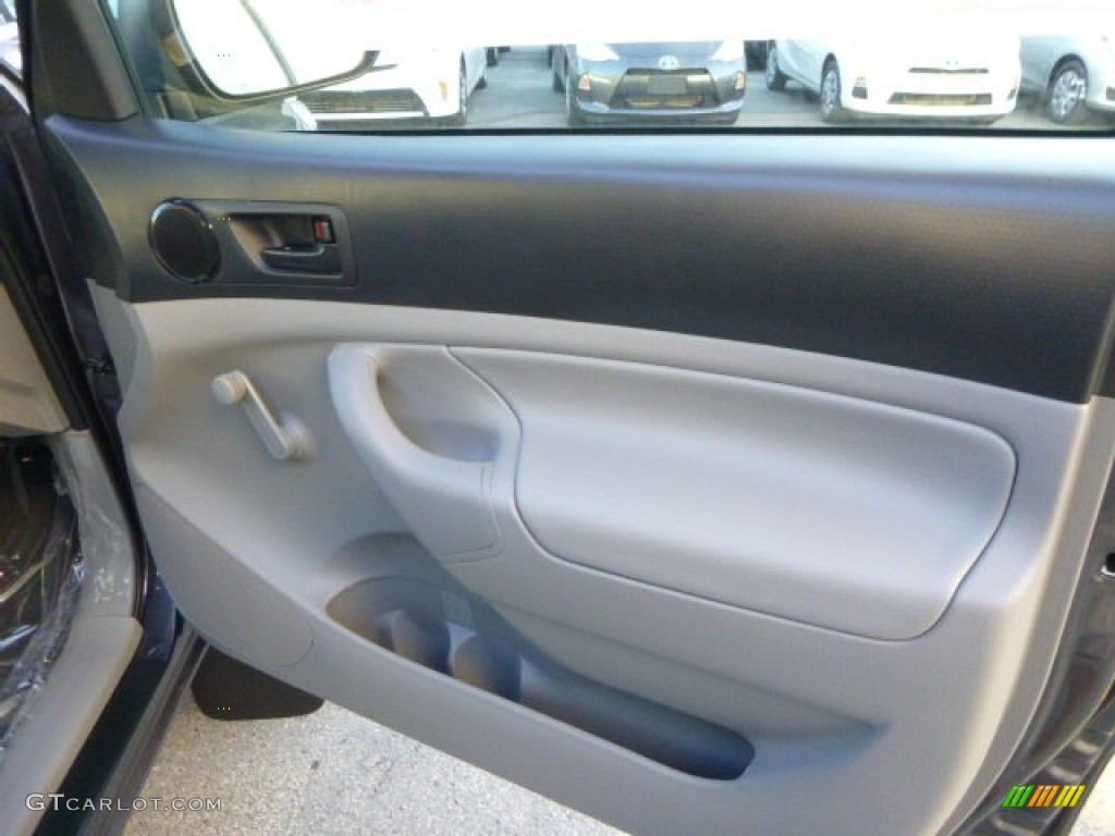 2014 Toyota Tacoma Regular Cab 4x4 Graphite Door Panel Photo #86252105