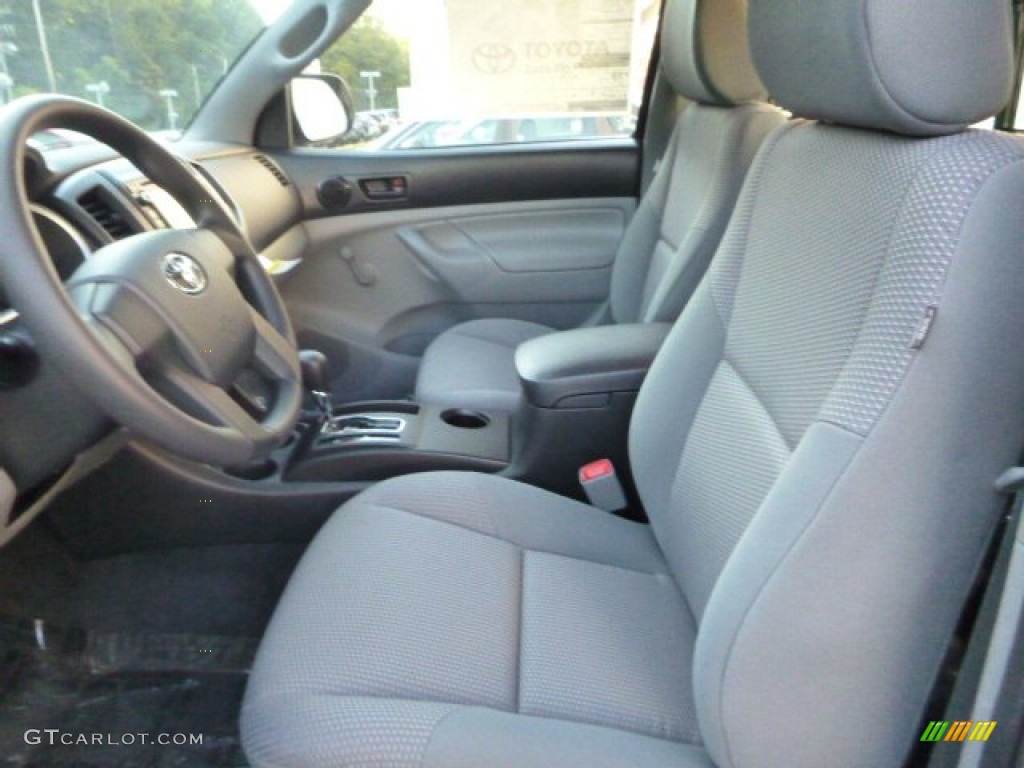 Graphite Interior 2014 Toyota Tacoma Regular Cab 4x4 Photo #86252121