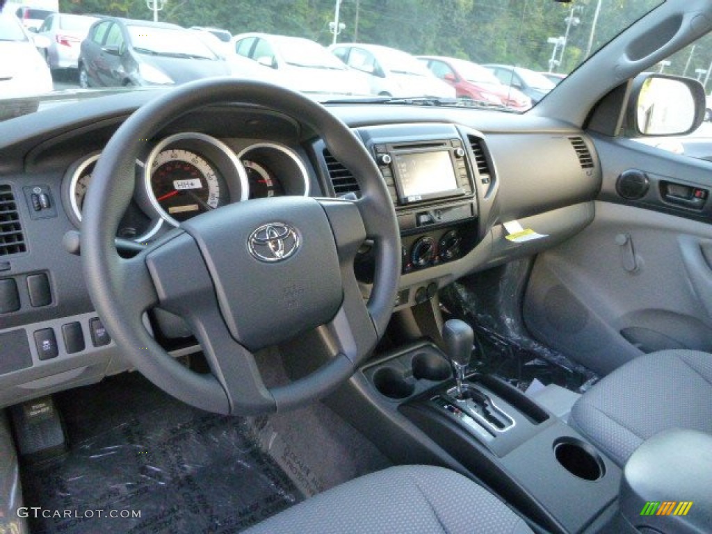 Graphite Interior 2014 Toyota Tacoma Regular Cab 4x4 Photo #86252138