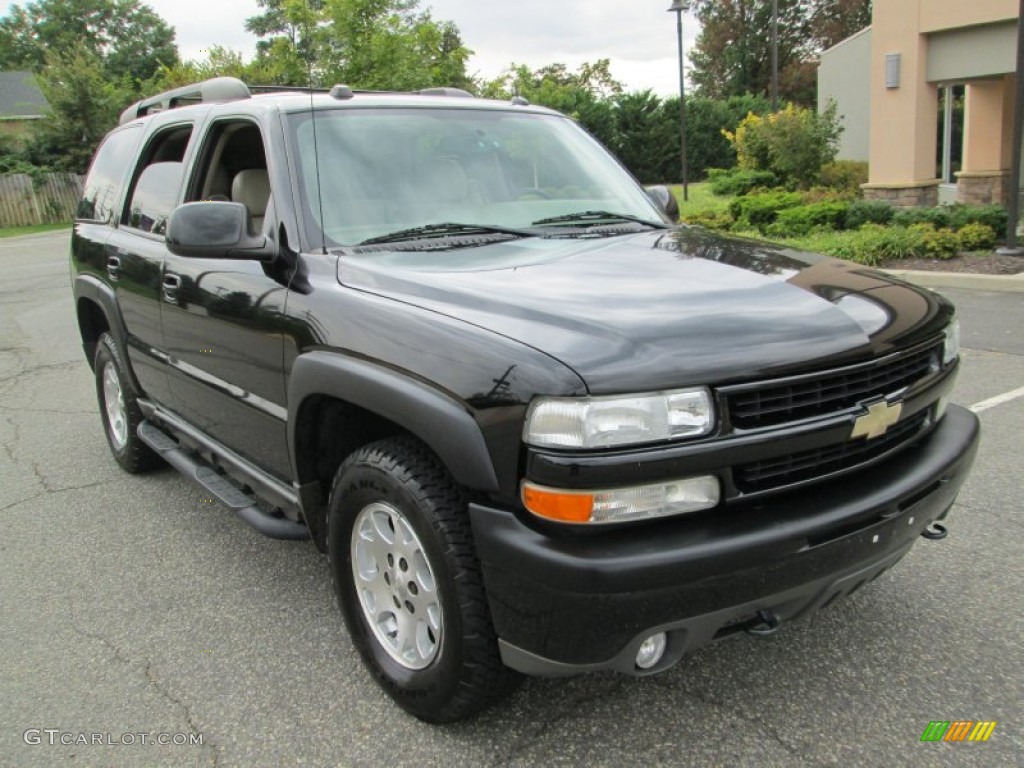 Black 2004 Chevrolet Tahoe Z71 4x4 Exterior Photo #86252537