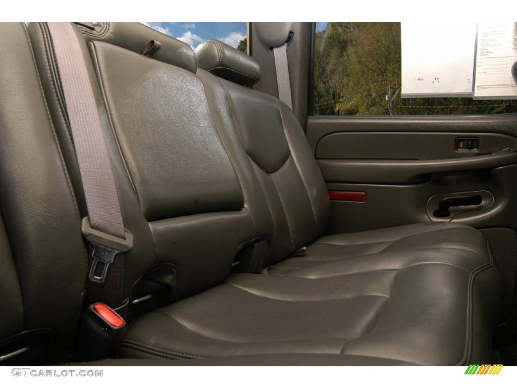 2006 Sierra 1500 SLT Z71 Crew Cab 4x4 - Stealth Gray Metallic / Dark Pewter photo #6