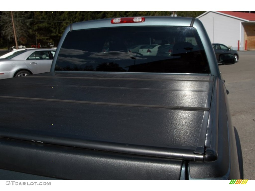 2006 Sierra 1500 SLT Z71 Crew Cab 4x4 - Stealth Gray Metallic / Dark Pewter photo #21
