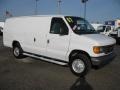 Oxford White 2007 Ford E Series Van E250 Cargo Exterior