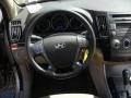 2009 Hyundai Veracruz Beige Interior Steering Wheel Photo