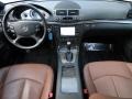  2007 E 550 Sedan Black/Cognac Brown Interior