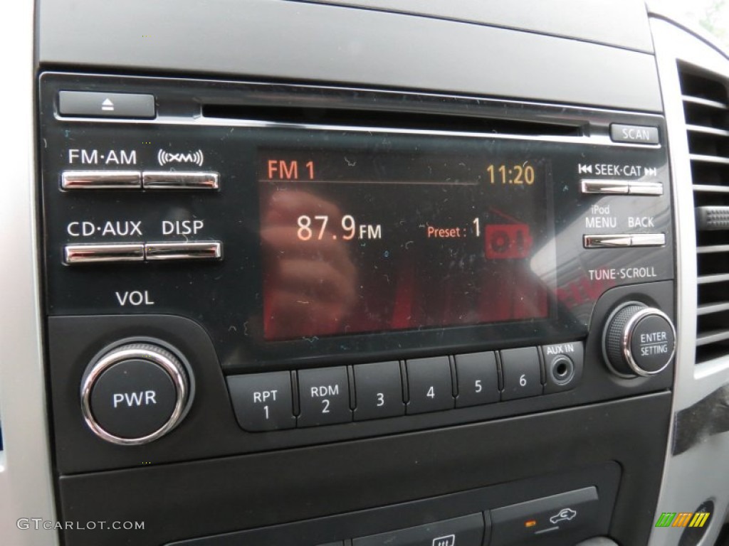 2013 Nissan Frontier SV V6 Crew Cab Audio System Photos