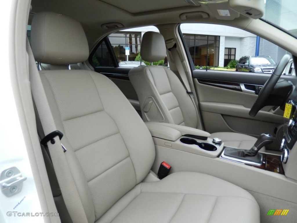 2012 Mercedes-Benz C 250 Sport Front Seat Photo #86255551