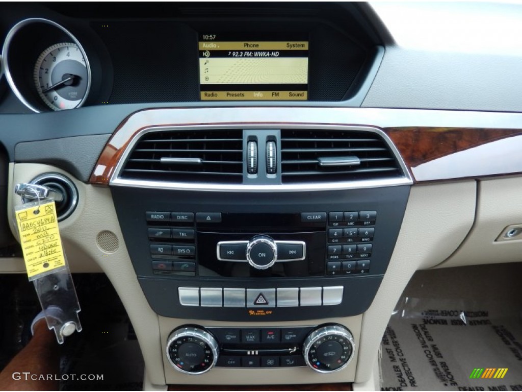 2012 Mercedes-Benz C 250 Sport Controls Photo #86255642