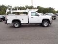 Summit White - Silverado 2500HD WT Regular Cab 4x4 Utility Truck Photo No. 4