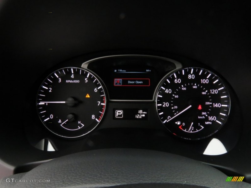 2014 Nissan Altima 2.5 SV Gauges Photo #86257145