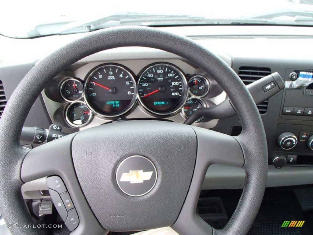 2014 Silverado 2500HD WT Regular Cab 4x4 Utility Truck - Summit White / Dark Titanium photo #20