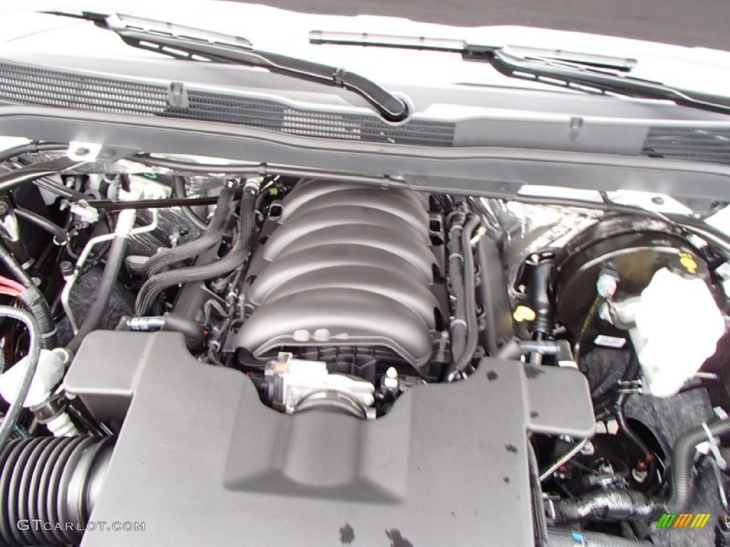 2014 Chevrolet Silverado 1500 WT Double Cab 4x4 Engine Photos
