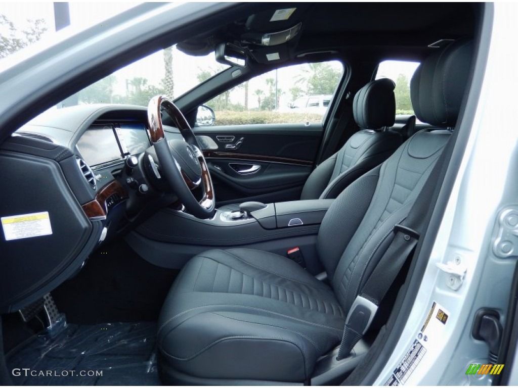 Deep Sea Blue/Silk Beige designo Exclusive Interior 2014 Mercedes-Benz S 550 Sedan Photo #86257646