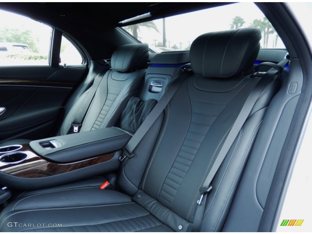2014 Mercedes-Benz S 550 Sedan Rear Seat Photo #86257691