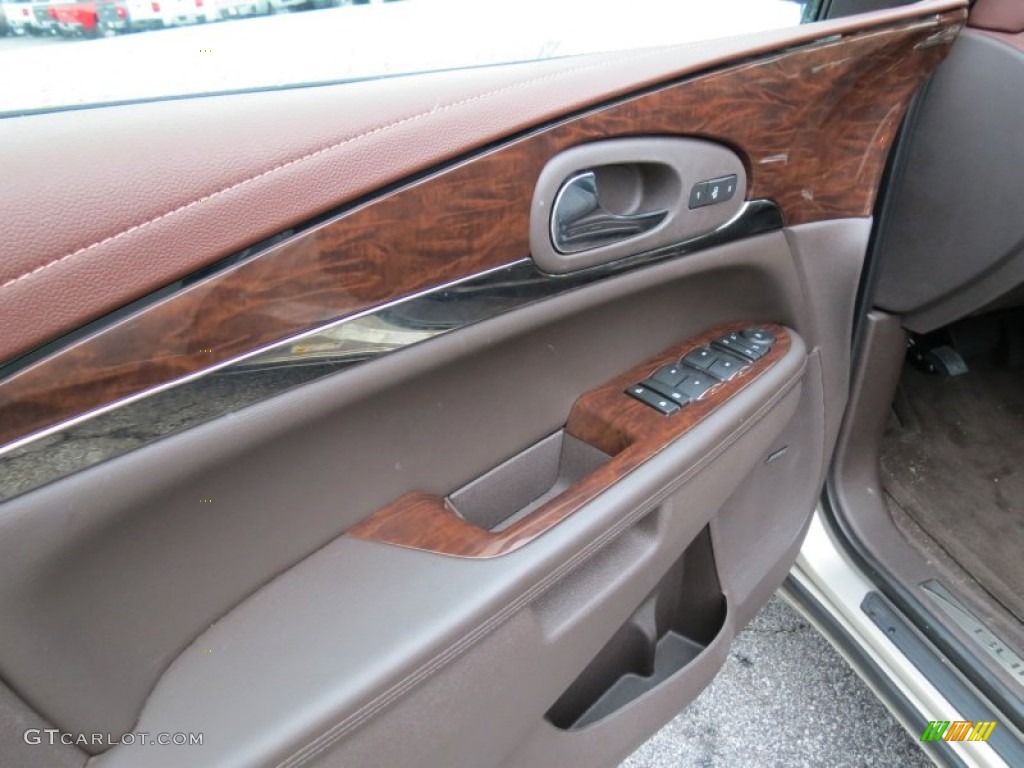 2013 Enclave Premium - Champagne Silver Metallic / Cocoa Leather photo #11