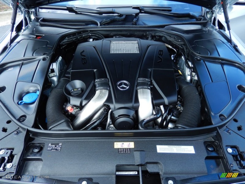 2014 Mercedes-Benz S 550 Sedan 4.6 Liter Twin-Turbocharged DOHC 32-Valve VVT V8 Engine Photo #86257836