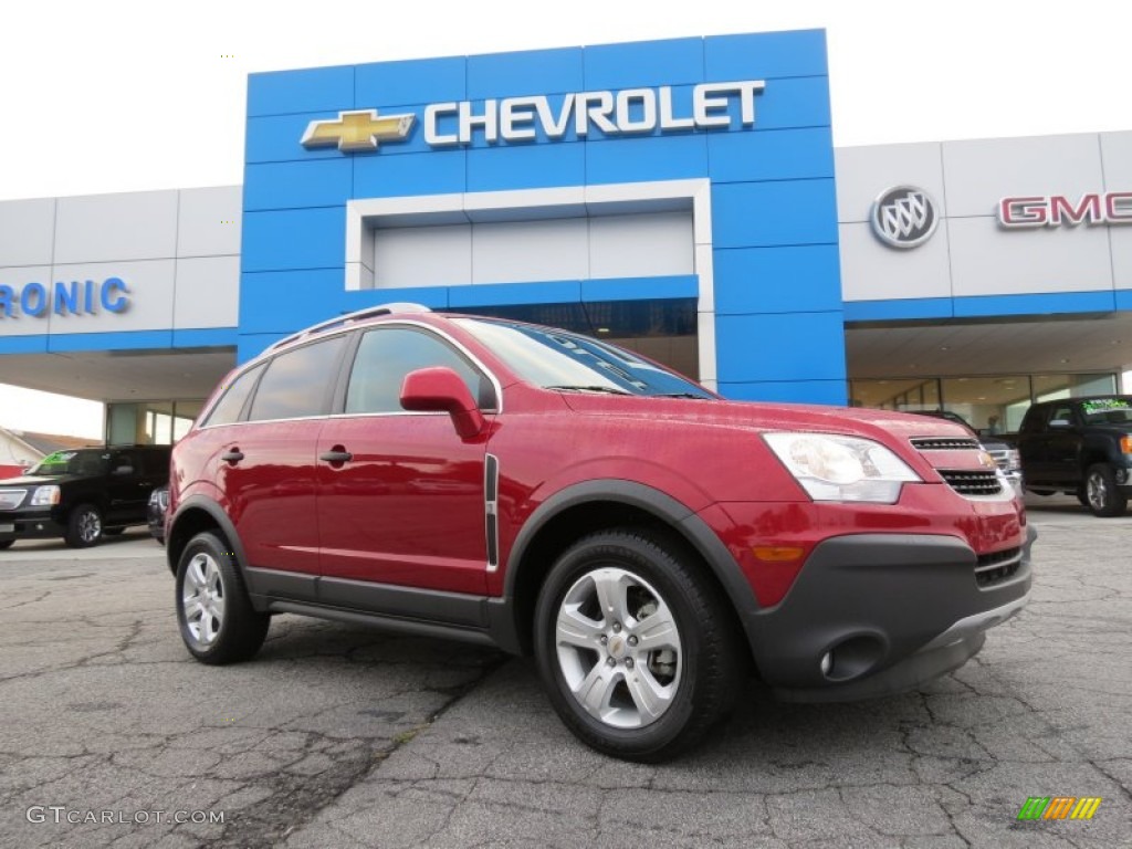 2013 Captiva Sport LS - Crystal Red Tintcoat / Black photo #1