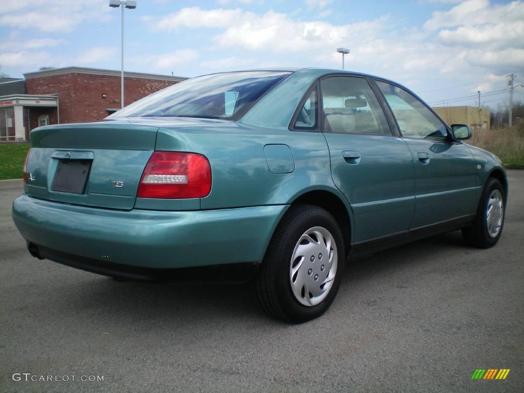 2000 A4 1.8T quattro Sedan - Jaspis Green Metallic / Clay photo #5