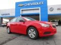 2014 Red Hot Chevrolet Cruze LS  photo #1