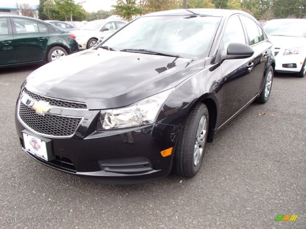 2014 Cruze LS - Black Granite Metallic / Jet Black/Medium Titanium photo #1