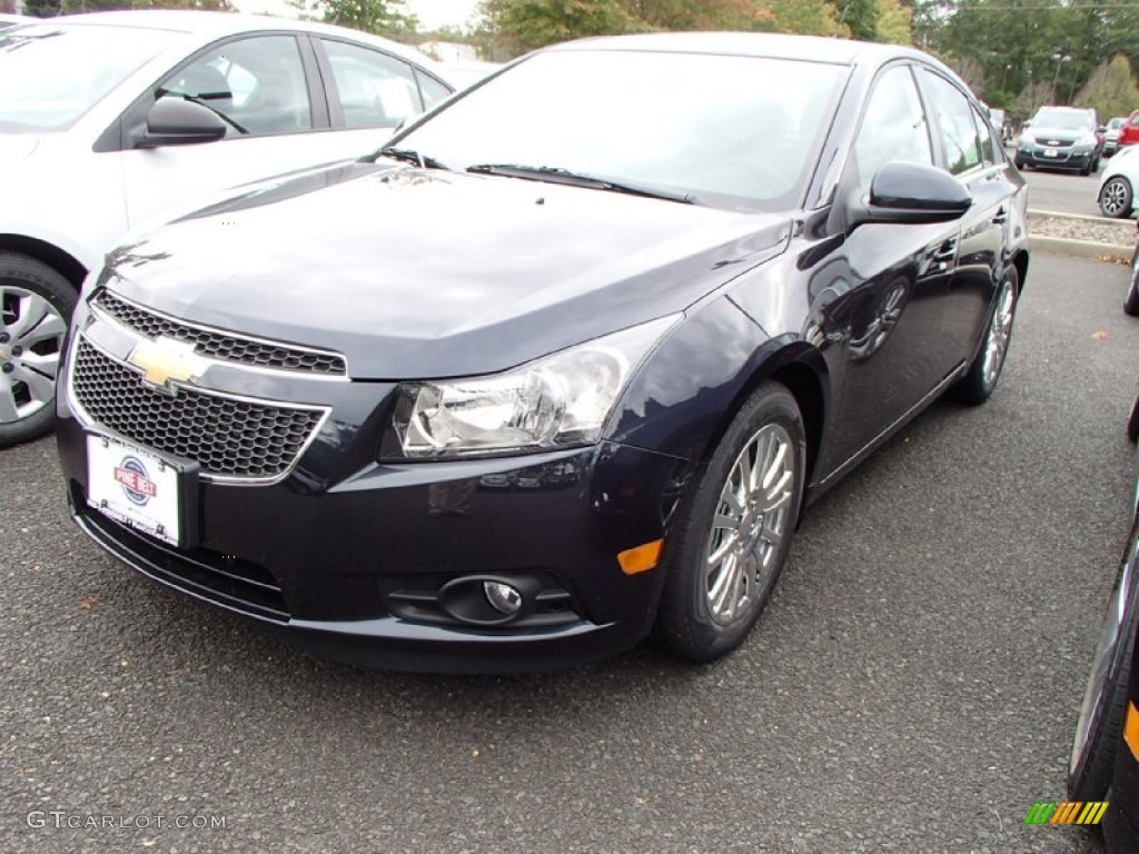 2014 Cruze Eco - Blue Ray Metallic / Jet Black photo #1