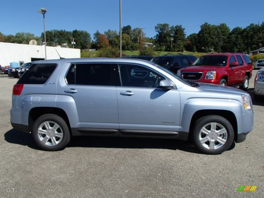 Silver Sky Metallic 2014 GMC Terrain SLE AWD Exterior Photo #86260043